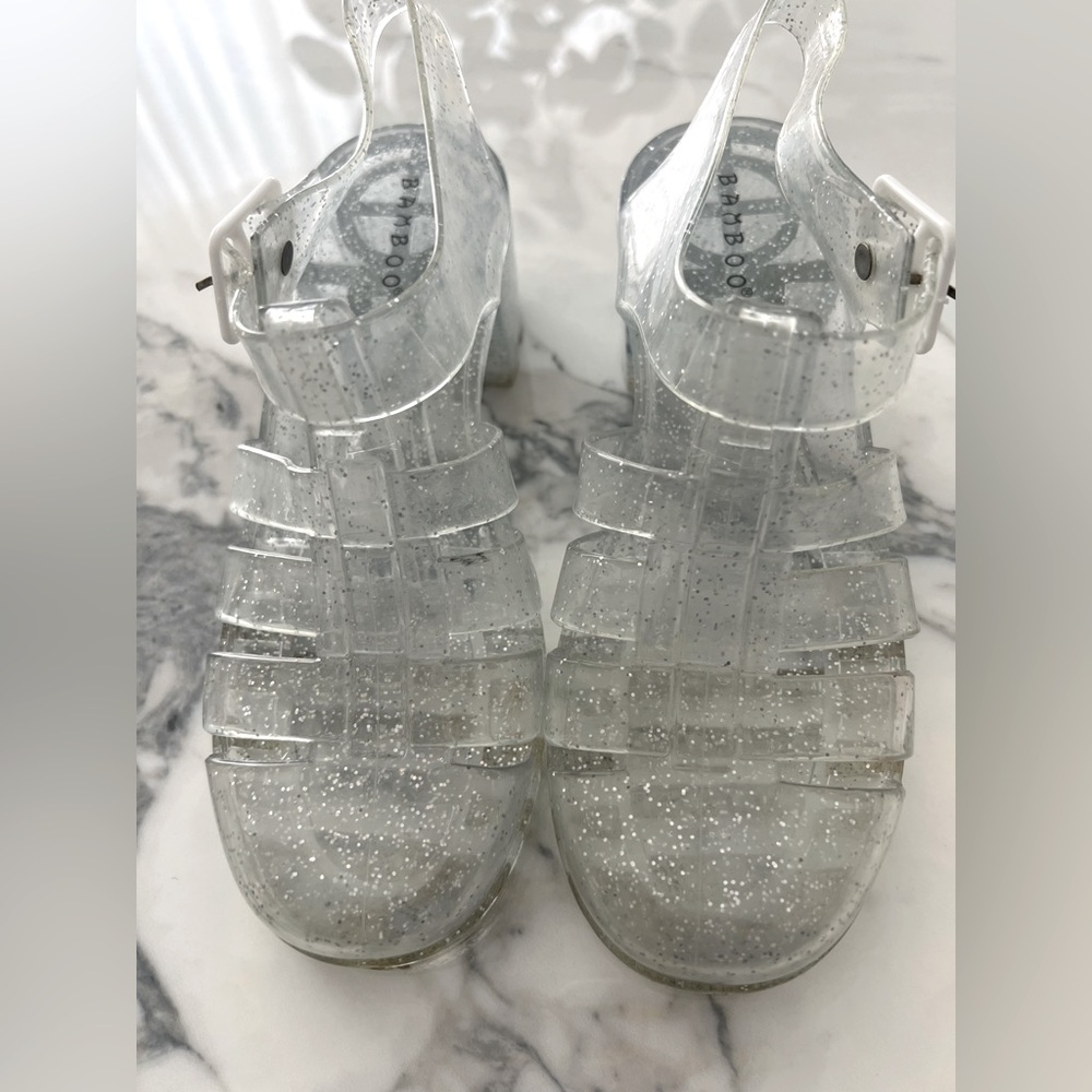 Sandals chunky Clear✨
